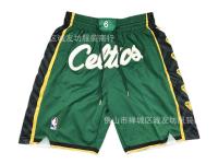 ☏❁♟ Basketball pants Celts Celtics new green city version basketball sports pants one piece on behalf of Eba