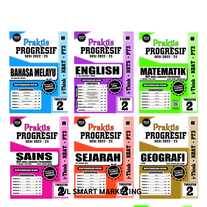 Buku Latihan: Praktis Progresif Tingkatan 2 (2022) | Lazada