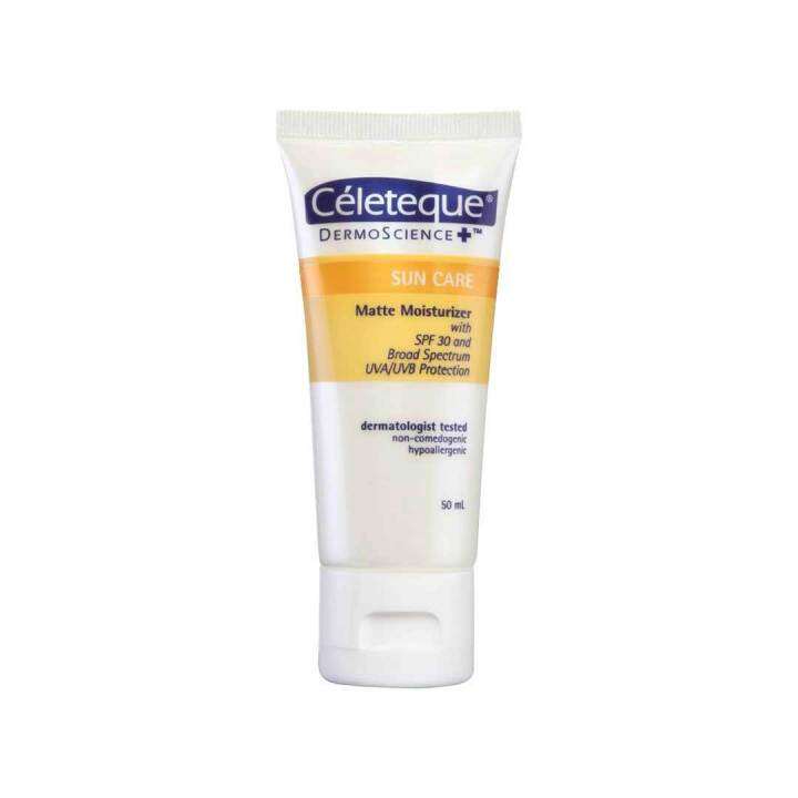 Celeteque Skin Defense Face Daily Protection Matte Moisturizer With SPF ...