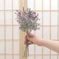 【YF】✥♙﹍  Artificial Plastic Leaves Eucalyptus Bouquet for Garden Vase Wedding Decoration Faux Fake Flowers