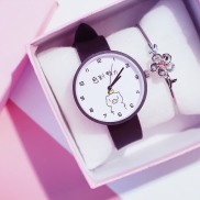 Đồng hồ thời trang nam nữ Candycat Heo Kute dây silicon cực xinh MS778
