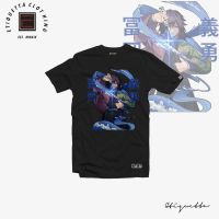 Anime Shirt - ETQT - Demon Slayer - Giyuu V2 เสื้อยืดแขนสั้นสำหรับผู้ชายและผู้หญิง