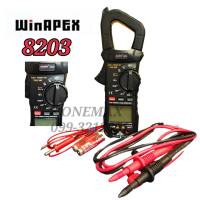 WINAPEX 8203 Digital Clamp Multimeter มัลติมิเตอร์ดิจิตอล คลิปแอมป์ แค้มป์มิเตอร์ มิเตอร์วัดไฟดิจิตอล