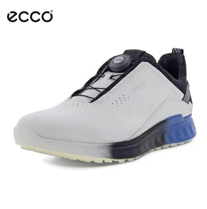 ECCO Men’s S3 Golf Shoes Waterproof & Breathable Sports Shoes for
