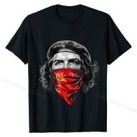 เสื้อยืด Che Guevara W Soviet เสื้อยืดผ้าโพกหัวสีแดงค้อนและเคียวผ้าฝ้ายสำหรับผู้ชายบ้าท็อปส์ซูเสื้อยืดลดราคาตลกๆ