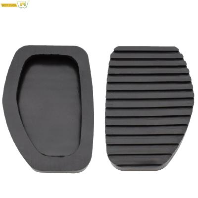 2Pcs Non-Slip รถเบรคเหยียบยาง Pad สำหรับ Citroen Berlingo Xsara Picasso สำหรับ Peugeot 306 405 406 407 508 607 450412