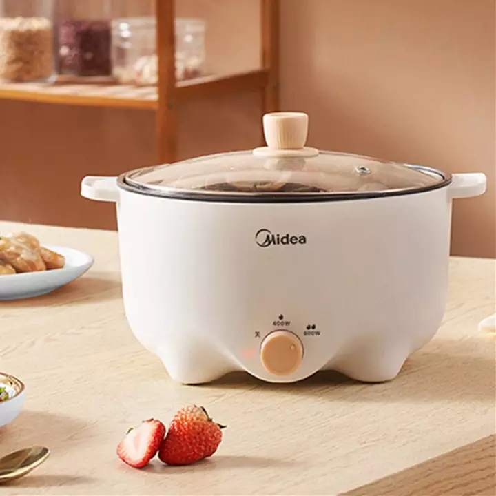 220V 1.7L Electric Multi Cooker Non-stick Inner Frying Pot Household  Electric Rice Cooker Hot Pot With Steamer