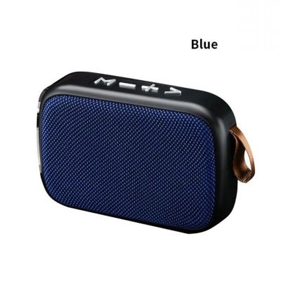 2021 New G2 Fabric Wireless Bluetooth 4.2 Speaker Outdoor Creative Card U Drive Audio Portable Mini Subwoofer Wireless Speaker
