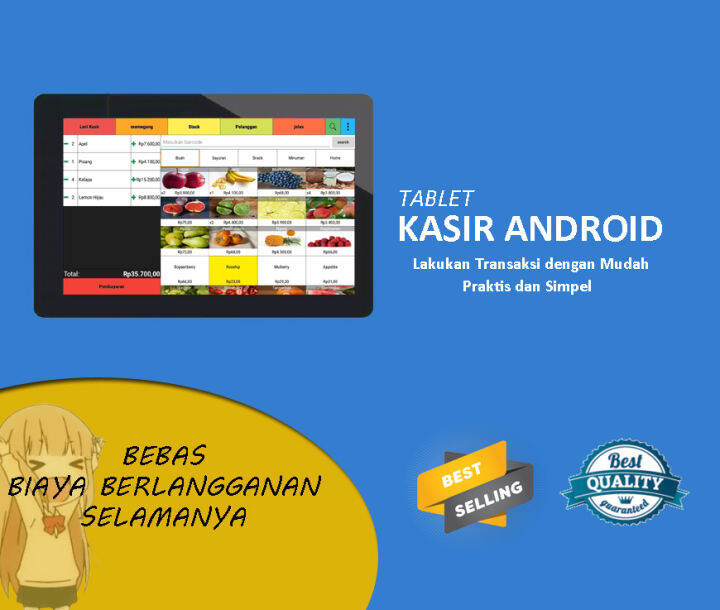 Tablet Kasir Android Toko Retail | Lazada Indonesia
