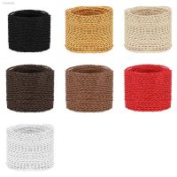 ☇ 2 Core Copper Cable 18AWG Vintage Woven Fabric Electrical Cable Twisted Cloth Covered Wire for Pendant Light DIY Project Light