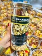 Granola Siêu Hạt Cao Cấp, Granola Mix Hạt Dinh Dưỡng Cao Cấp Hũ 500g