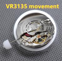 【YF】 China VR3135 movement automatic mechanical men watch blue balance VR 3135