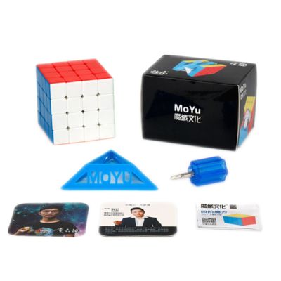 MoYu Meilong 4M 4x4x4 Magnetic Magic Cube 4x4 Speed  Cube Educational Puzzle toys for kids Brain Teasers