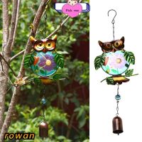 ROW Indoor Outdoor Pendant Bell Courtyard Decoration Hanging Ornament Wind Chimes Creative Home Garden Crafts Gift Handmade Garden Decor