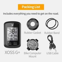 [COD]XOSS จักรยาน Puter G Plus ไร้สาย GPS S Peedometer กันน้ำจักรยานถนน MTB จักรยานบลูทูธมดกับจังหวะขี่จักรยาน Puter