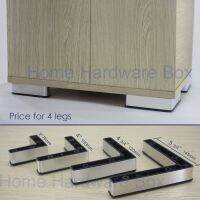 hotx【DT】 morden low cabinet leg aluminum legs furniture feet L base corner plastic 25mm hight