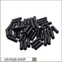 UEVOQB SHOP 50/100pcs 4/5mm อุปกรณ์เสริมสำหรับจักรยาน MTB พลาสติก Caps Tips Crimps เกียร์เบรคจักรยาน ฝาครอบสายเคเบิลด้านนอก หัวเกียร์/ผ้าเบรค