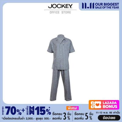 JOCKEY UNDERWEAR ชุดนอน แขนสั้น SLEEPWEAR รุ่น KU JK1633B SHORT SLEEVE/PANTS