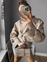 ▤ Nlzgmsj Fashion Jacket Office Short Breasted Coat Top