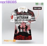 ‘Lest We Forget’ 3D Polo shirt 2023 new good design NO.554