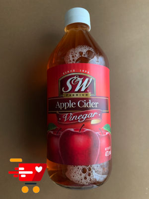S&amp;W  น้ำส้มสายชูหมักแอปเปิ้ล  Size 473 มิลลิลิตร   🛎