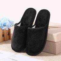 Slippers Shoes Soft Plush Cotton Cute Non-Slip Floor Indoor House Home Furry Slippers For Bedroom Women Men Shoes