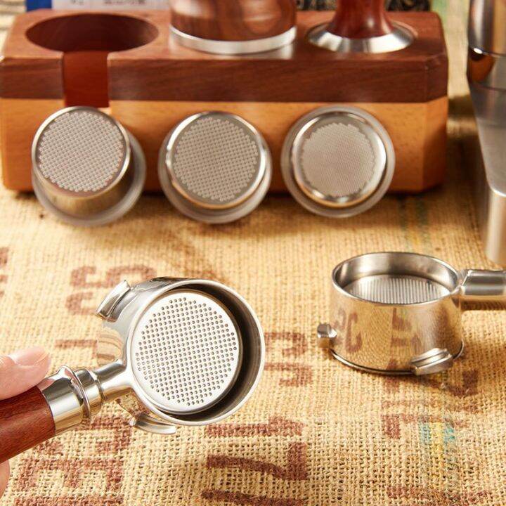 กระเปาะกรองเปลี่ยนไส้กรองกาแฟแบบไม่มีก้น51มม-2-4ถ้วยสำหรับ-delonghi-ec680-ec685ชิ้นส่วนเครื่องชงกาแฟเอสเพรสโซใหม่