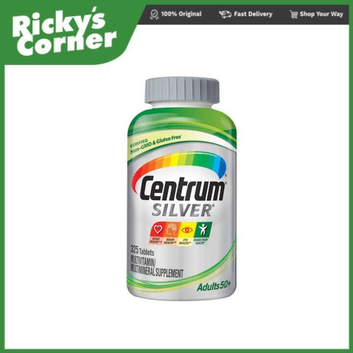 Centrum Silver 325 tablets multivitamins Lazada PH