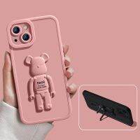 Ins 3Dน่ารักการ์ตูนวงเล็บแหวนตุ๊กตาซิลิคอนเคสโทรศัพท์สำหรับIphone 13 14 Pro 12 MiNi 11 Max xs X XR 7 8 Plus 6 6S SE Cover-JSKB MALL