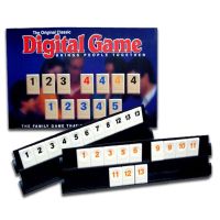 【YF】 Board games Israel mahjong game Fast Moving 106 Tiles Rummy Cube Game Classic Tile 2-4 People Mahjong Digital