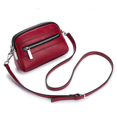 Woman Crossbody Bag Quality Luxury Designer Brand Fashion Classic Lady Convenient Handbag Cowhide Single-shoulder Shell Bag