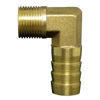 13mm Hose Barb x 1/4 3/8 1/2 BSP Male Thread Elbow Brass Pipe Fitting Coupler Connector Adapter