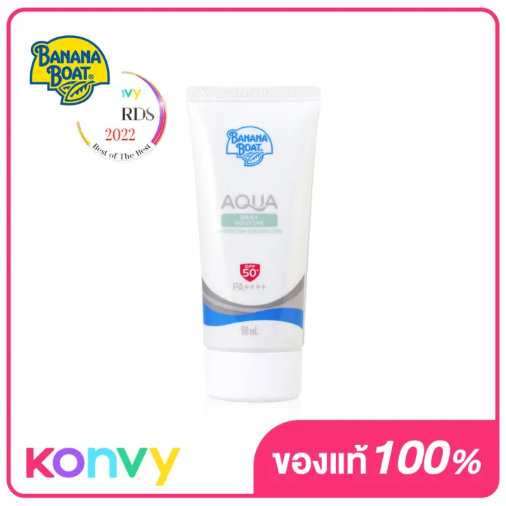 Banana Boat Aqua Daily Moisture UV Protection Sunscreen Lotion SPF50 /PA     50ml