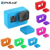 Best Seller!! ซิลิโคน Gopro Hero 7 / 6 / 5 / 2018 Silicone พร้อมฝาปิดเลนส์