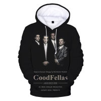 2023 NewGoodFellas 3D H Oodies ผู้ชายผู้หญิงแฟชั่นลำลองแขนยาวเสื้อสวมหัว G Angster ฟิล์มพิมพ์ Streetwear ขนาดใหญ่เสื้อ6XL