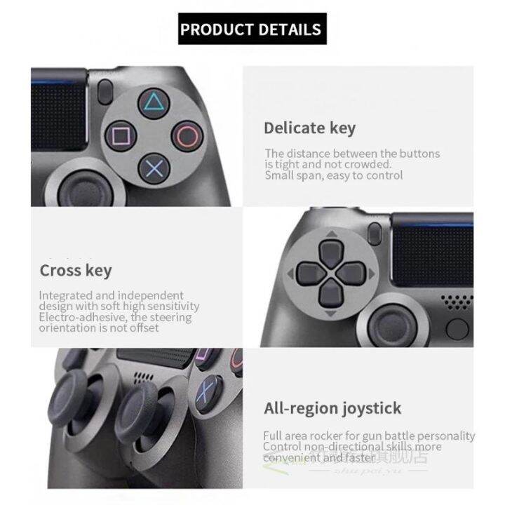Smart Vibration PS4 Controller For Bluetooth Dualshock 4 V2 Lazada PH