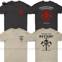 Nswdg Devgru Seal Team Six Silver Squadron Army Special Force Sniper T-Shirt Mens T Shirts Cotton Cotton Tee Shirts S-5Xl