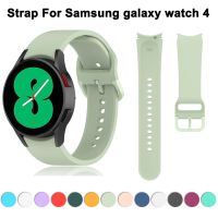 {TATLLr}สายรัดซิลิโคน20มม. สำหรับ Samsung Galaxy Watch 4คลาสสิก46มม. 42มม. Smartwatch Ridge สร้อยข้อมือกีฬา Galaxy Watch 4 44มม. 40มม.