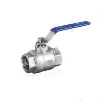 1/2" 3/4" Full Port Ball Valve Female Stainless Steel SS304 Max 1000psi Two-piece Ball Valve