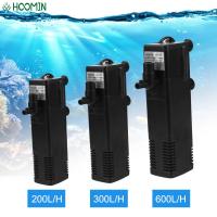 Aquarium Fish Tank Oxygen Increasing Pump Low Level Water Turtle Tank Filter Submersible Water Filter Pump EU Plug Picture Hangers Hooks