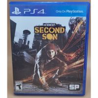 (มือสอง) มือ2 เกม ps4 : inFAMOUS SECOND SON แผ่นสวย