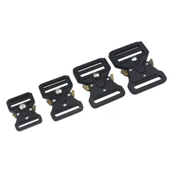 6Pcs Paracord Bracelet Buckles 6Pcs Metal Quick Release Buckles Belt  Buckle,1 Inch