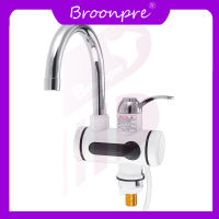 Broonpre 3000W 2 IN 1จอแสดงผลแอลอีดีทันทีไฟฟ้าเครื่องทำน้ำอุ่นก๊อกน้ำก๊อกน้ำร้อนเครื่องทำน้ำอุ่นเครื่องทำน้ำร้อนในครัวเครื่องทำน้ำอุ่นความร้อนได้อย่างรวดเร็ว