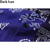 Dark Icon Bandana เสื้อโปโลสไตล์ฮาวายสําหรับผู้ชาย 2021