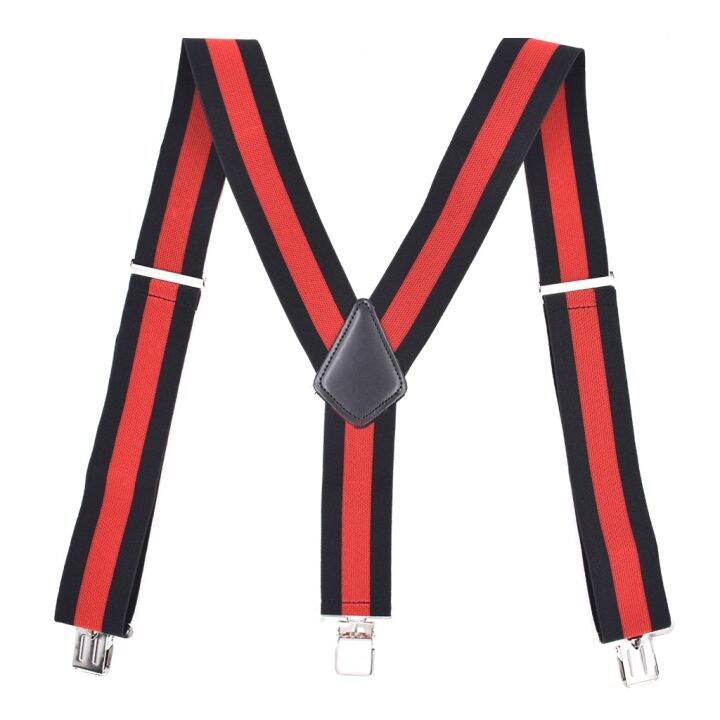 Heavy Duty Suspenders Braces For Men Work Shirt Trousers Pants