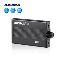 AIYIMA หูฟังพกพา H2เครื่องขยายเสียงไฮไฟเครื่องขยายเสียงหูฟัง DAC PCM 384Khz/32bit DSD 256ถอดรหัส AUX Balanced 3.5/4.4MM Outp