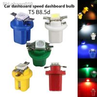 10Pcs T5 B8.5d LED Light Car Gauge Speed Dash Bulb Instrument Panels Light Interior Dashboard Dash Side Lamp Red White Blue