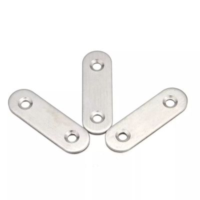 ‘；【-； Brand New Corner Brackets 2 Holes Corrosions Durable Easy To Install Longevity Rust-Resistant Stainless Steel 47*16Mm