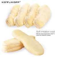 [A Like] Keep Warm Plush Insole Thicken Soft Winter Snow Boots Pad Sole Cashmere Thermal Insoles For Man Woman Heating Insert