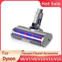 JJJG หัวทำความสะอาด Dyson แบบไร้สายสำหรับ V8 V7 V6 DC58 V15 V11เปลี่ยนแท่งดูดฝุ่นทำความสะอาดหัวแปรงถูพื้น